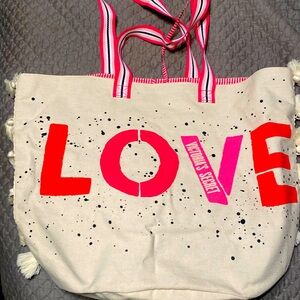 Victoria’s Secret canvas bag